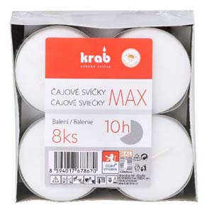 Čajové sviečky MAXI
